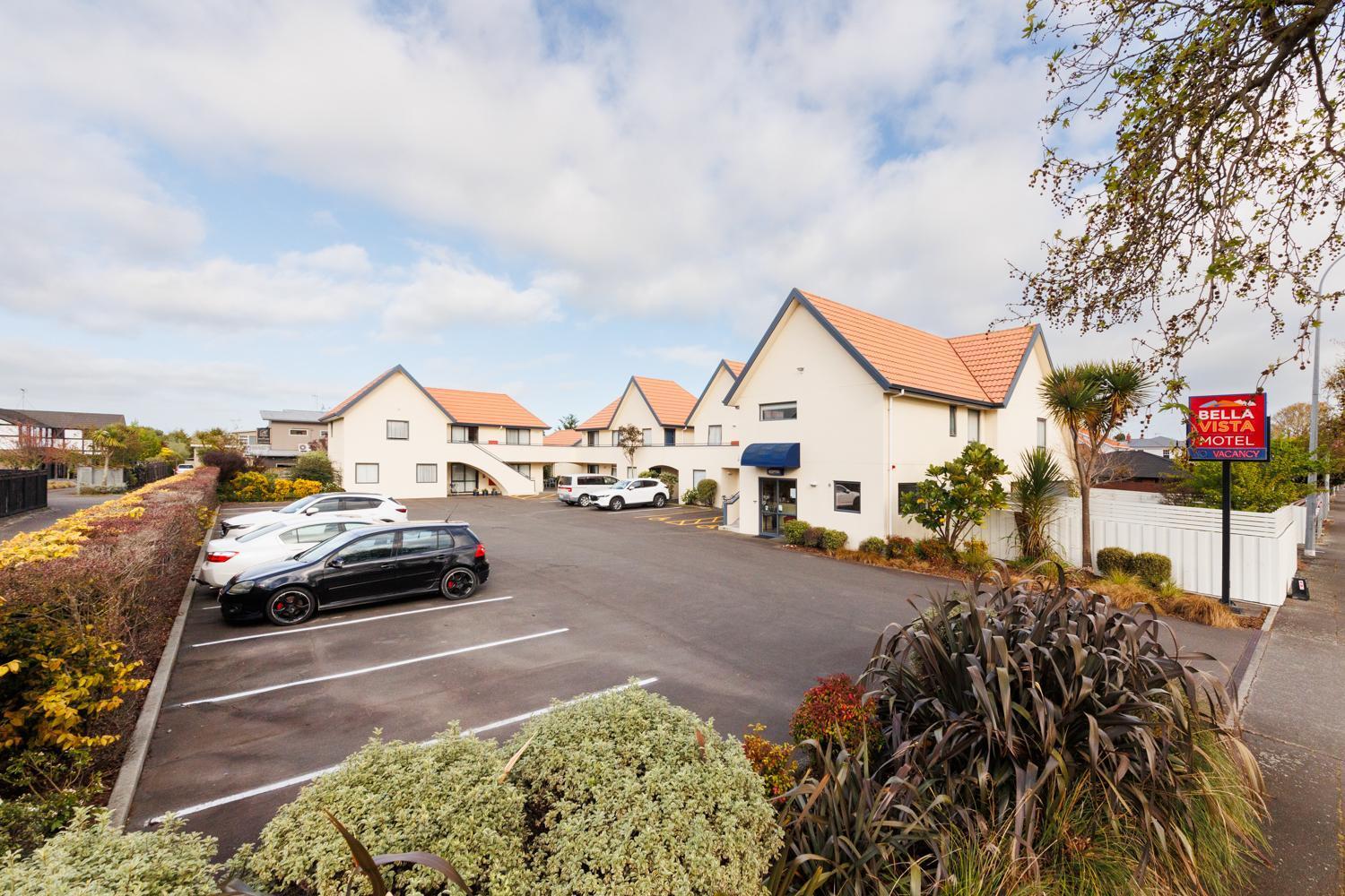 Bella Vista Motel Palmerston North Esterno foto