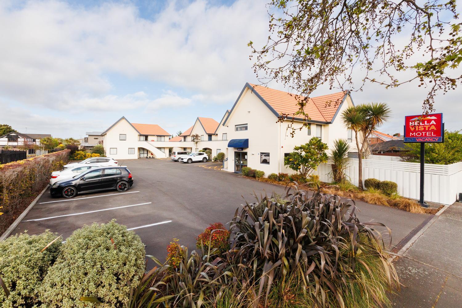 Bella Vista Motel Palmerston North Esterno foto